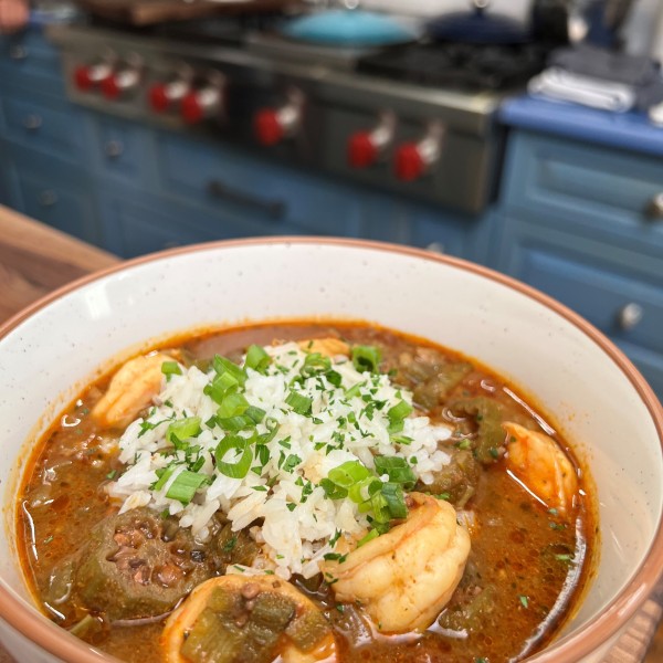 Bounce Gumbo (Shrimp and Okra Gumbo for Big Freedia)